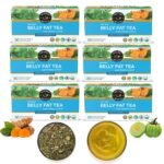 TEACURRY Belly Fat Tea (6 Months Pack | 180 Tea Bags) - Helps With Belly Fat, Water Weight, Bloating, 50 grams - Fast Shipping to USA & Canada