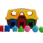 Girnar Animal House Shape Sorter, Multicolor - Fast Shipping to USA & Canada