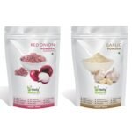 Holy Natural?s Red Onion Powder & Garlic Powder ? 1 KG Each I Fresh Flavor & Taste I Seasoning Powder I Use in sauces, salad dressings, gravies & stews I 100% Pure & Natural (Pack of 2) (Extra Super Saving) - Fast Shipping to USA & Canada