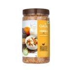 Gaia Crunchy Muesli - Fruit Fusion 1 KG Free Oats, High Protein Low Carb, High fiber, No Trans Fat, Papaya, Apple, Pineapple and Raisins - Fast Shipping to USA & Canada