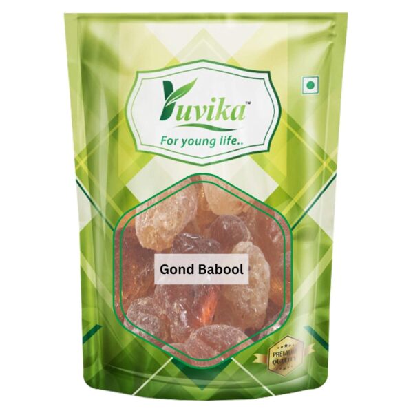 YUVIKA Gond Babool - Babul Gond - Gond Kikar - Acacia Gum (200 Grams) - Fast Shipping to USA
