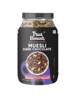 True Elements Dark Chocolate Muesli 1kg | Nuts & Berries Muesli | 13g Clean Protein | 13% Millet | Cereal for Breakfast | Gluten Free Breakfast - Fast Shipping to USA & Canada