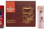 CONTINENTAL COFFEE GIFT BOX HAMPER SET | Continental Speciale Pure Coffee 100gm Jar & Premium Tumbler Coffee Mug | Festival Gift Box | Diwali Gift Box - Fast Shipping to USA & Canada