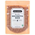 Urban Platter Kerala Red Matta Rice, 1kg / 35.2oz [Rosematta Rice, Palakkadan Matta Rice, Kerala Red Rice, Red Parboiled Rice] - Fast Shipping to USA & Canada