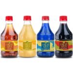 Dhampure Speciality Assorted Mocktail Syrups - Fruit Beer, Ginger Ale, Blue Curacao, Himalayan Apple Flavoured Syrups - 1.2Ltr (4 X 300Ml) | Makes 12-15 Drinks Per Bottle - Fast Shipping to USA & Canada
