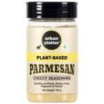 Urban Platter Parmesan Cheese Shaker Jar, 100g [Plant-Based, Cheesy Seasoning, Dairy-Free, Not Milk Cheese] - Fast Shipping to USA & Canada