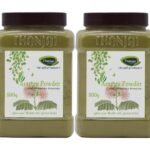 Thanjai Natural 1kg Organic Traditional Albizia Amara/Arappu Powder Jar (500g x 2, Jar) - Fast Shipping to USA & Canada