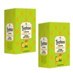 Typhoo Green Tea Lemon & Honey - 25 Heat Sealed enveloped Tea Bags (Pack of 2) - Fast Shipping to USA & Canada