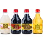 Dhampure Speciality Assorted Mocktail Syrups - Citrus Litchi, Himalayan Apple, Lime Ice Tea, Passion Fruit Flavoured Syrups - 1.2Ltr (4 X 300Ml) | Makes 12-15 Drinks Per Bottle - Fast Shipping to USA & Canada