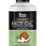 Holy Natural - The Wonder of World Coconut Mct Oil-300Ml|Fractionated Coconut Oils|From Pure Coconut|Unsweetened Keto Diet Sports|For Weight Management,Instant Energy & Intense Focus|Flavorless - Fast Shipping to USA