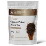 Teamonk - Hozo Orange Pekoe High Mountain Nilgiris Black Tea (250 Cups) - 500 grams Pouch. Boosts Energy and Rich in Antioxidants. 100% Whole Leaf Loose Tea Leaves (No Powder) - Fast Shipping to USA & Canada