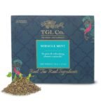 TGL Co. The Good Life Company Miracle Mint Tisane Herbal Infusion Herbal Tea (15 Tea Bags + 1 Exotic Sample),32 Grams - Fast Shipping to USA & Canada