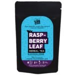 the tea trove Red Raspberry Loose Leaf Green Tea Organic(50G)-Rasberry Leaf Tea To Supports The Female System-Caffeine Free Raspberry Tea For Pregnancy, 50 Grams - Fast Shipping to USA & Canada