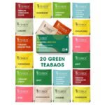Teabox Darjeeling Green Tea Sampler Bags 20 Tea Bags (2pcs X 10 flavors) | 100% Natural | 0% Bitterness | Immunity Boosting Sampler Pack | From The Himalayas - Fast Shipping to USA & Canada