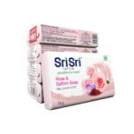 Sri Sri TATTVA shuddhta ka naam Rose & Saffron Soap | Silky, Smooth & Soft Skin | Buy 6 Get 2 Free | 75gm Each - Fast Shipping to USA & Canada