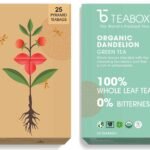Teabox Organic Ashwagandha Green Tea 25 Teabags & Teabox Organic Dandelion Green Tea 25 Teabags - Fast Shipping to USA & Canada