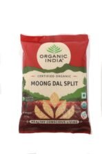 ORGANIC INDIA Commodity Moong Dal Dhuli/Moong Dal Split - 500g - Fast Shipping to USA & Canada