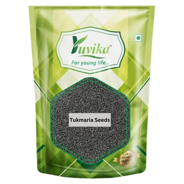 YUVIKA Tukmaria Seeds - Sabja Seeds - Ocimum Basilicum - Basil Seeds (400 Grams) - Fast Shipping to USA & Canada