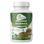 Grenera Moringa Tablets 1000mg - Raw Dried Drumstick Shigru Leaf -No Chemical Coating- Non-GMO Whole Green Super-Food 120 Count (Pack of 1)