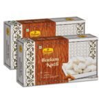 Haldiram's Nagpur Badam Katli - Pack Of 2 (250 Gram) - Fast Shipping to USA & Canada