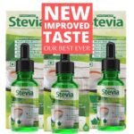Bliss of Earth Stevia Liquid Drops Sugar free Zero Calorie Diabetic and Keto Friendly Sugar Substitute Glycerin Free 99.8% REB Glass Bottle Pack of 3x30ml - Fast Shipping to USA & Canada