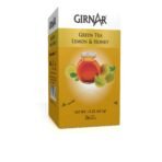 Girnar Green Tea Lemon & Honey (36 Tea Bags) - Fast Shipping to USA & Canada