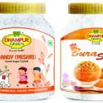 Dhampure Speciality Bura Sugar & Mishri Dana, 1.6Kgs - Fast Shipping to USA & Canada