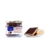 Tassyam Rich Dark Chocolate Almond Spread, 300g | Stone Ground, 3 ingredients, Cocoa Spread Gluten Free, Keto Friendly, No Oil, No Preservatives - Fast Shipping to USA & Canada