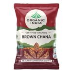 ORGANIC INDIA Rich in Protein, Full of Taste, Hygienically Packed Brown Chana -500gm - Fast Shipping to USA & Canada