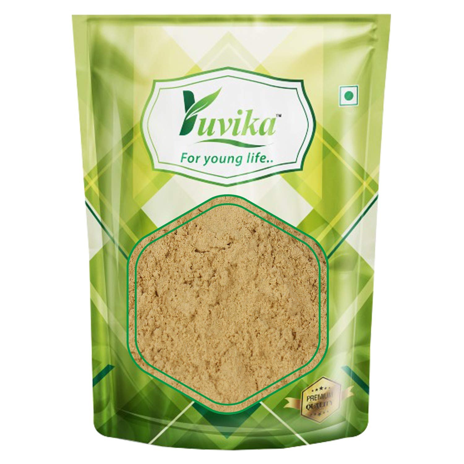 Version 1.0.0 YUVIKA Harad Pili Chilka Powder - Haritaki Powder - Harad Badi Chilka Powder - Yellow Terminalia Chebula (200 Grams) - Fast Shipping to USA & Canada - Image 1