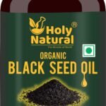 Holy Natural Cold-Pressed Organic Black Seed/Nigella Sativa/Kalonji Seeds Oil (300ml, For Edible, Hair and Skin Care | Weight loss, Immunity Booster | Skin Glow, Skin Softness. - Fast Shipping to USA & Canada