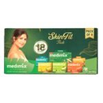 Medimix Ayurvedic Skinfit Pack - 125 g | Pack of 6 unique Soaps | Skin Protection | Glowing Skin | Soft Skin | Radiant Skin | Cool Skin | Ayurvedic Soap | Paraben Free | Vegan - Fast Shipping to USA & Canada