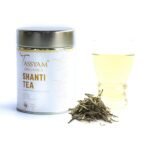 Tassyam Shanti White Tea Rare 50 grams | Premium Tin Jar - Fast Shipping to USA & Canada