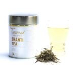 Tassyam Shanti White Tea Rare 50 grams | Premium Tin Jar - Fast Shipping to USA & Canada