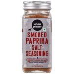 Urban Platter Smoked Paprika Salt Seasoning, 100g (Product of Greece, Greek Sea Salt, Naturally Cold Smoked, Season Vegetables) - Fast Shipping to USA & Canada