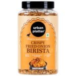 urban platter Crispy Fried Onion Birista,400G (Fried In Sunflower Oil,Ready To Use,No Added Salt,Use It As A Crispy Garnish Over Your Soups,Biryanis Or Just As A Side Dish To Meals) - Fast Shipping to USA & Canada
