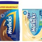 Horlicks Lite Badam Flavour Health & Nutrition Drink, 450g Refill Pack & Horlicks Chocolate Health & Nutrition Drink for Kids, 750g Refill Pack COMBO - Fast Shipping to USA & Canada