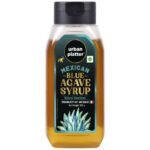 Urban Platter Mexican Agave Syrup, 500g [Natural Sweetener | Low Carbs and Low GI Sugar Alternative | Prebiotic | Alternative to Honey] - Fast Shipping to USA & Canada