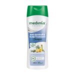Medimix Ayurvedic Anti-Dandruff & Scalp Treatment Shampoo For Healthy, Dandruff-free Hair 400ml | Infused with Thyme Oil & Rosemary | Natural | Paraben-free | SLES-free | Silicone-free | 100% Vegan - Fast Shipping to USA & Canada
