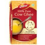 Dabur 100% Pure Daanedaar Cow Ghee With Rich Aroma | Naturally Improves Digestion And Boosts Immunity -1L, 899 Grams - Fast Shipping to USA & Canada