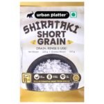 Urban Platter Shirataki Short-Grain Rice, 220g [Ultra Low-carb, Low-Calorie, Keto-Friendly, Fat-Free, Gluten-Free Alternative to Rice] - Fast Shipping to USA & Canada