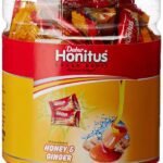 Dabur Honitus Cough Drops, Ginger (100 Tablets - 220/250g) | Provides Effective Relief From Cough And Sore Throat, (Weight May Vary) - Fast Shipping to USA