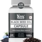 Holy Natural Black Seed Oil Capsule - 120 Softgel Caps - Fast Shipping to USA