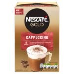 Nescafe Gold Cappuccino Pouch, 136 g - Fast Shipping to USA & Canada