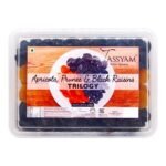 Tassyam Trilogy - Apricots, Prunes & Black Raisins 580g Dried Fruits - Fast Shipping to USA & Canada