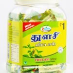Rajam Thulasi Candy 270 Gram (Rs.1 pouch * 100 candy) - Tulasi Candy (Mittai) - Fast Shipping to USA & Canada