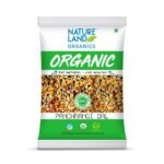 Natureland Organics Panchrangi Dal/Mix Dal 1 Kg - Organic Healthy Pulses - Fast Shipping to USA & Canada