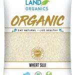 Natureland Organics Wheat Suji / Sooji 500 Gm - Organic Sooji - Fast Shipping to USA & Canada