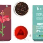 Teabox Detox Kahwa Green Tea 50 Teabags & Teabox Organic Hibiscus Cinnamon Clove Green Tea Bags 50 pcs - Fast Shipping to USA & Canada