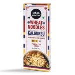 Urban Platter Kalguksu Wheat Noodles, 250g (Flat Korean Noodles, Chewy Texture, Oriental Style, Product of Korea) - Fast Shipping to USA & Canada
